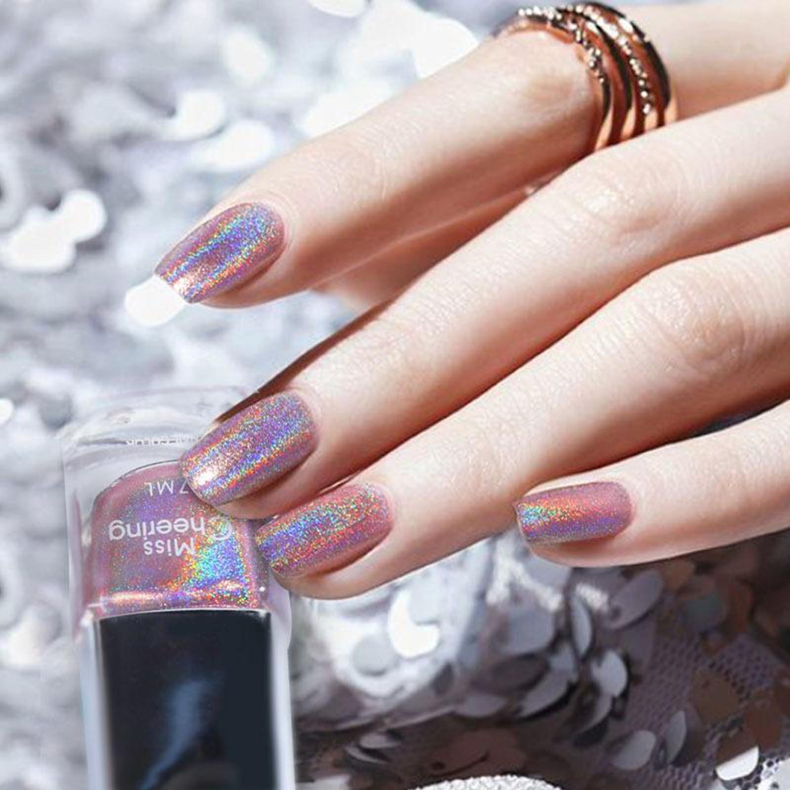 Nail Glitter Chrome - 7ml Nail Art Powder Glitter Mirror