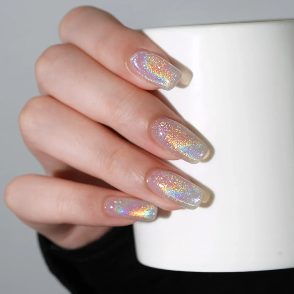 1bottle Holographic Chrome Nai - đánh giá và giá Nail Glitter Chrome