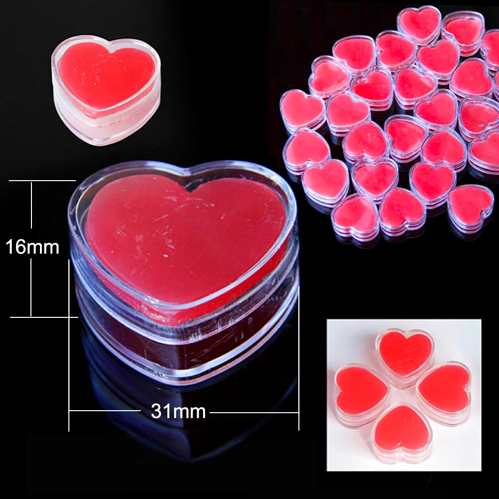 3/6pcs Heart-Shape Diamond Pai - đánh giá và giá Nail Art Painting