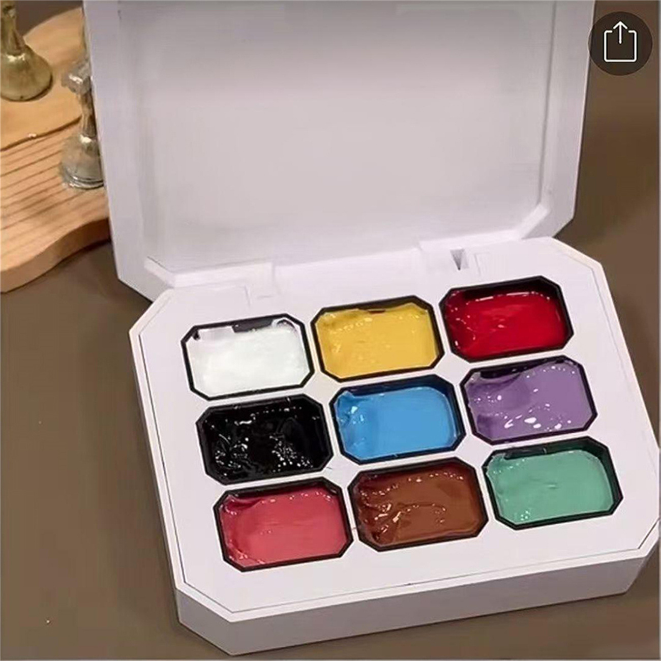 1pc 9 Colors Patting Painting  - đánh giá và giá Nail Art Painting
