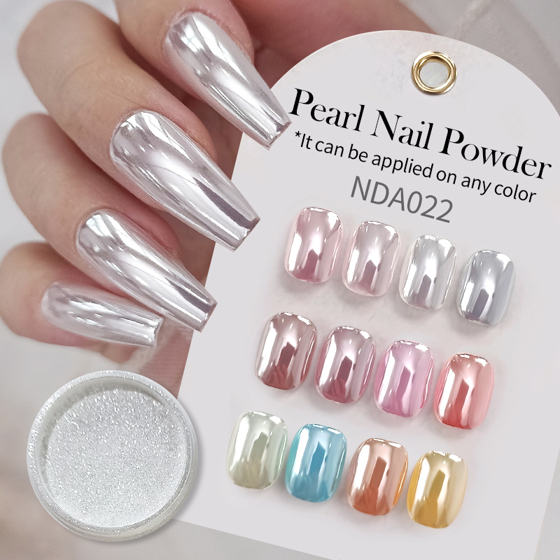 NICOLE DIARY Moonlight Mirror  - đánh giá và giá Nail Glitter Chrome