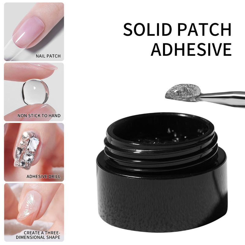 3pcs/set Solid Nail Tips Gel S - đánh giá và giá Nail Gel Polish Set