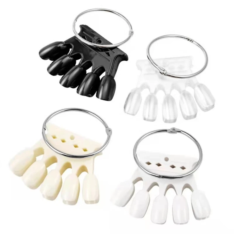 50pcs/pack Crown Shape False T - đánh giá và giá Nail Art Oval