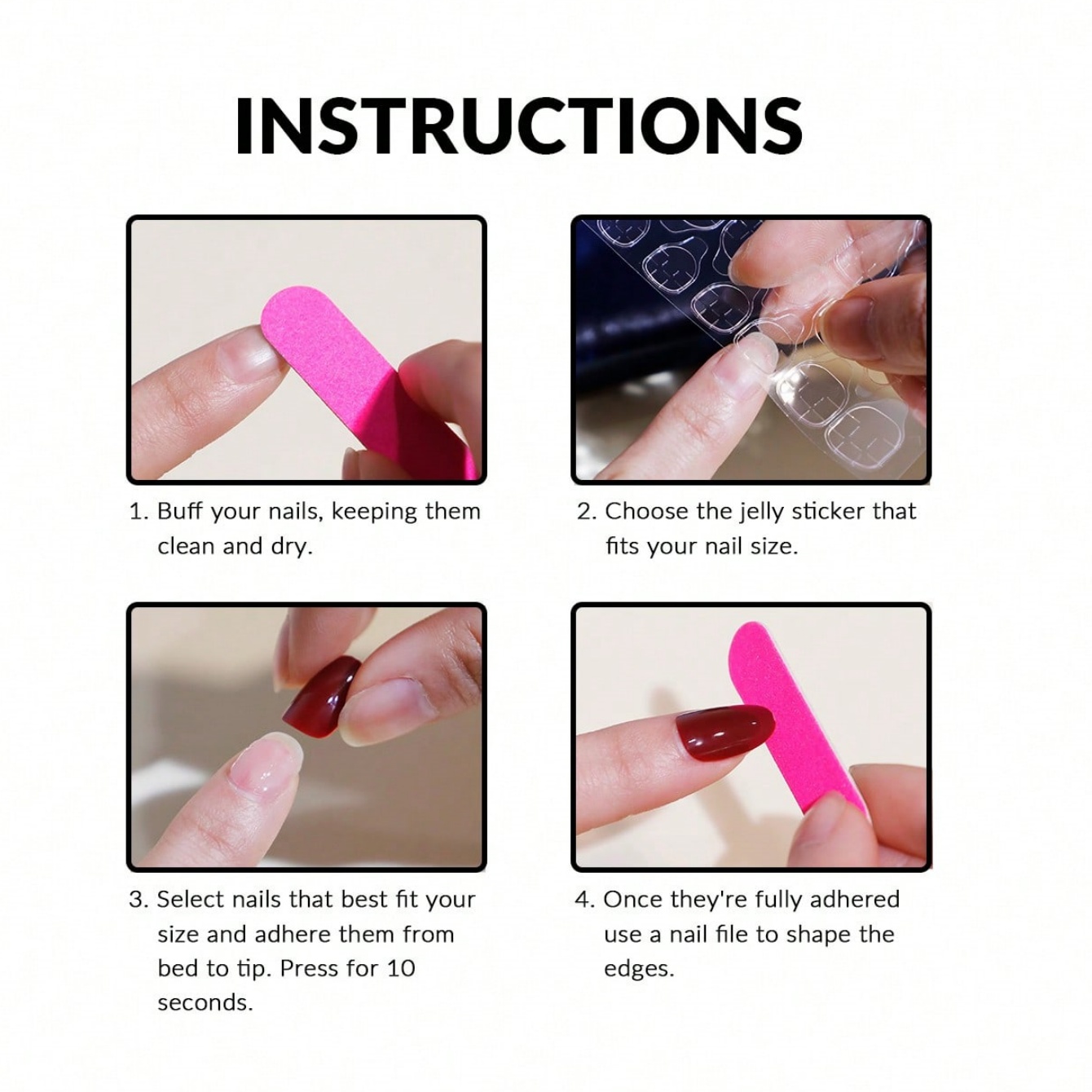 10 Pieces of Hand Pressed Oval - đánh giá và giá Nail Art Oval