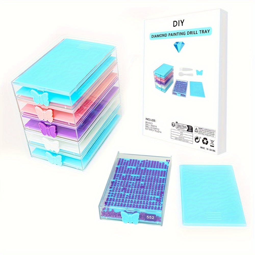 4pcs/Box Diamond Painting Tool - đánh giá và giá Nail Art Painting