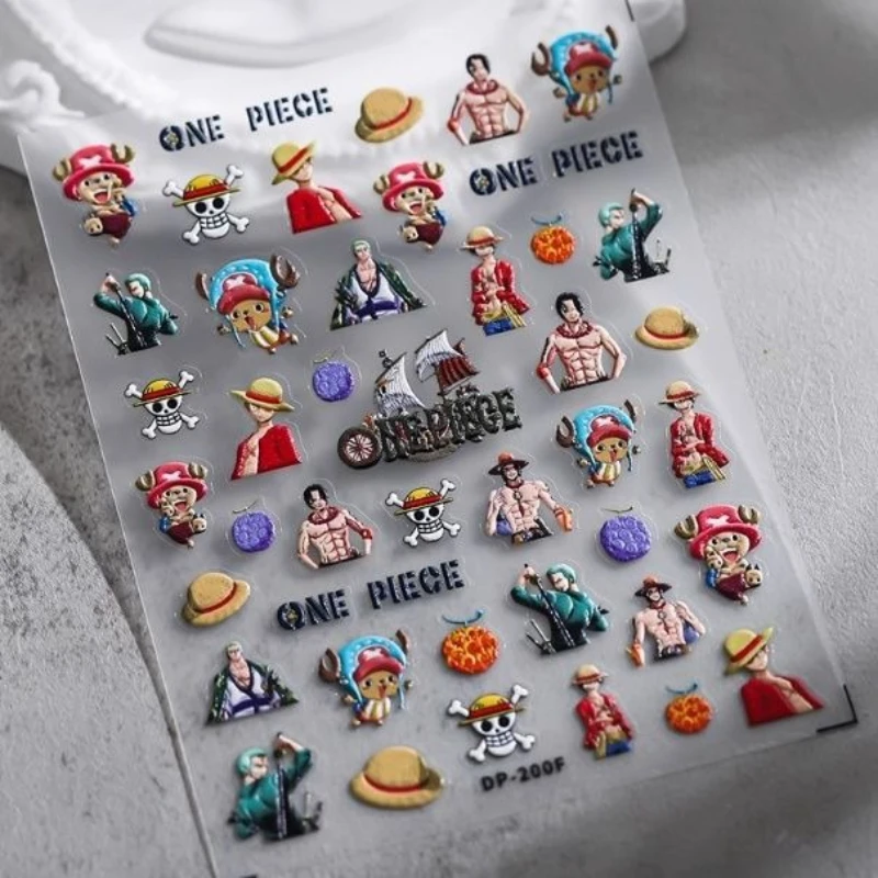 One Piece New Cartoon Luffy Ch - đánh giá và giá Nail Art Zoro One Piece