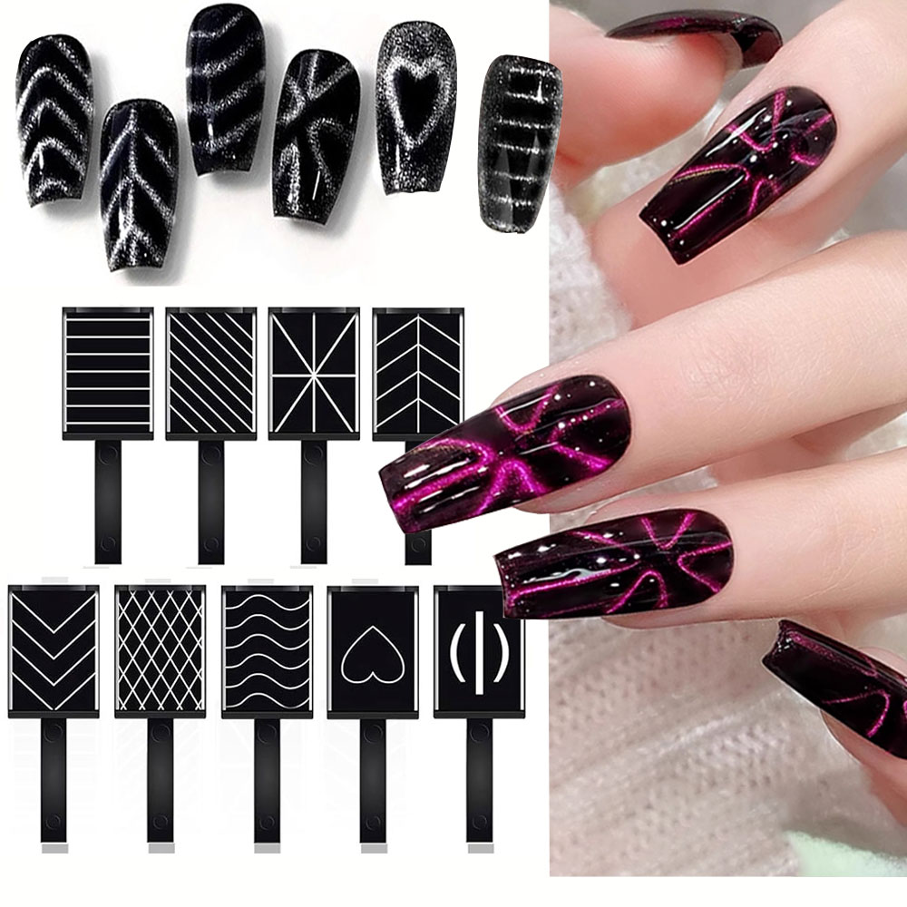 4/5pcs Gel Nail Polish Cat Eye - đánh giá và giá Nail Gel Polish Set