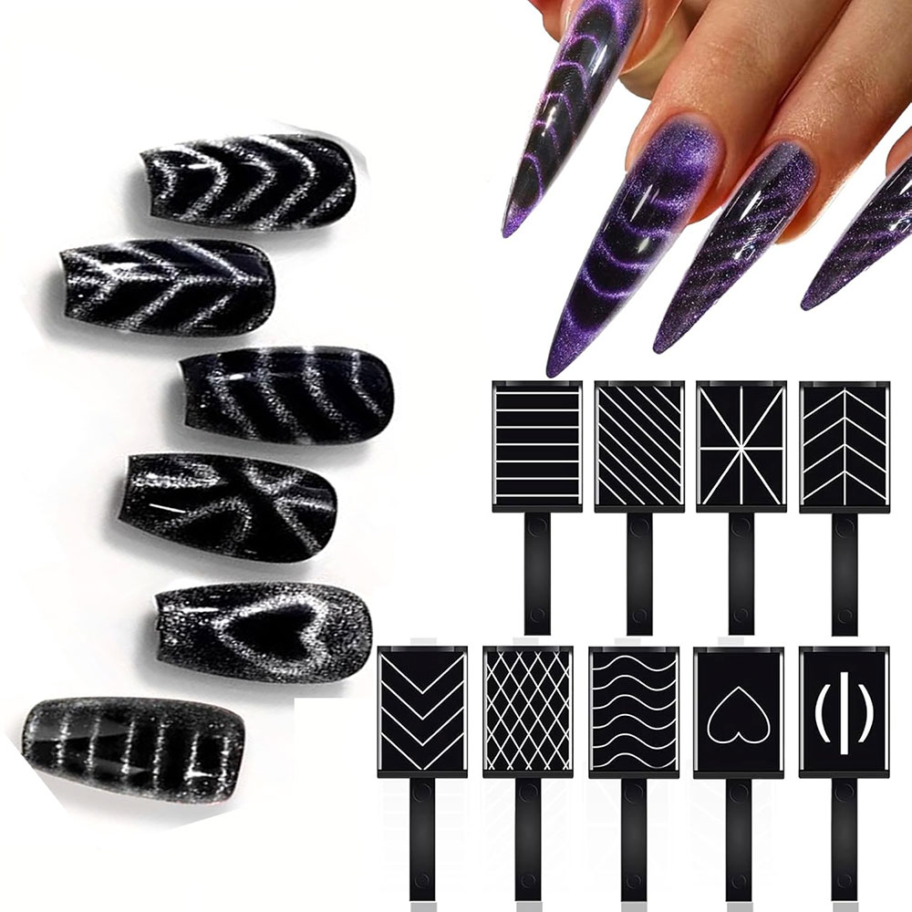 4/5pcs Gel Nail Polish Cat Eye - đánh giá và giá Nail Gel Polish Set