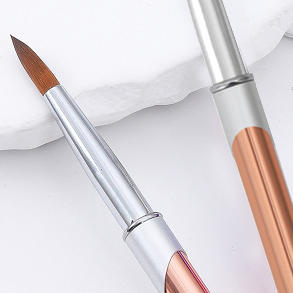 Aluminum Nail Art Brush Set Pr - đánh giá và giá Nail Gel Polish Set