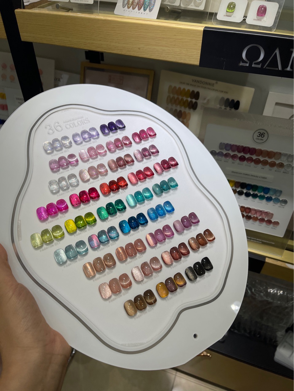 2026 U Omeei 36 Colors Cat Eye - đánh giá và giá Nail Gel Polish Set