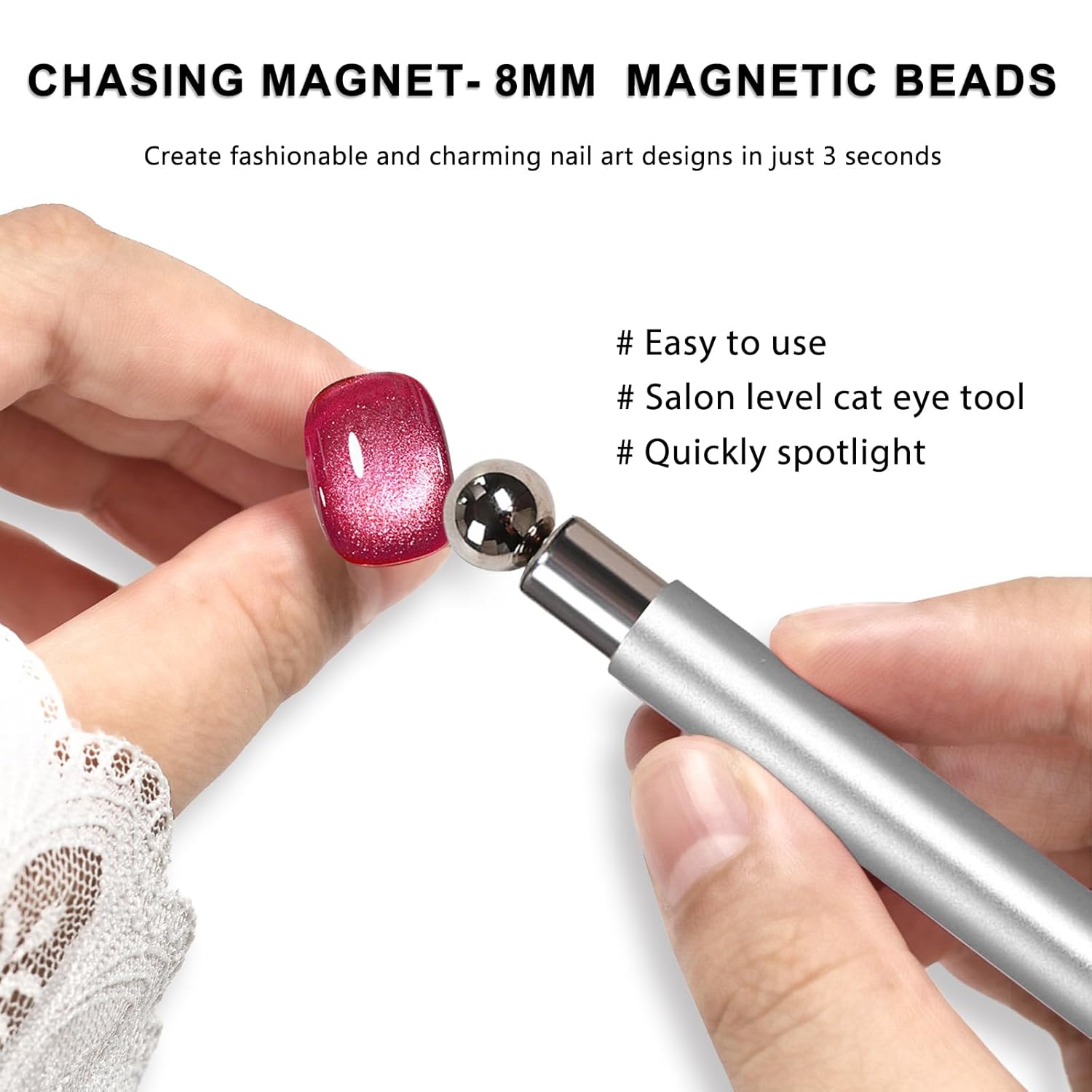 11Pcs Cat Eye Nail Art Magnet  - đánh giá và giá Nail Gel Polish Set