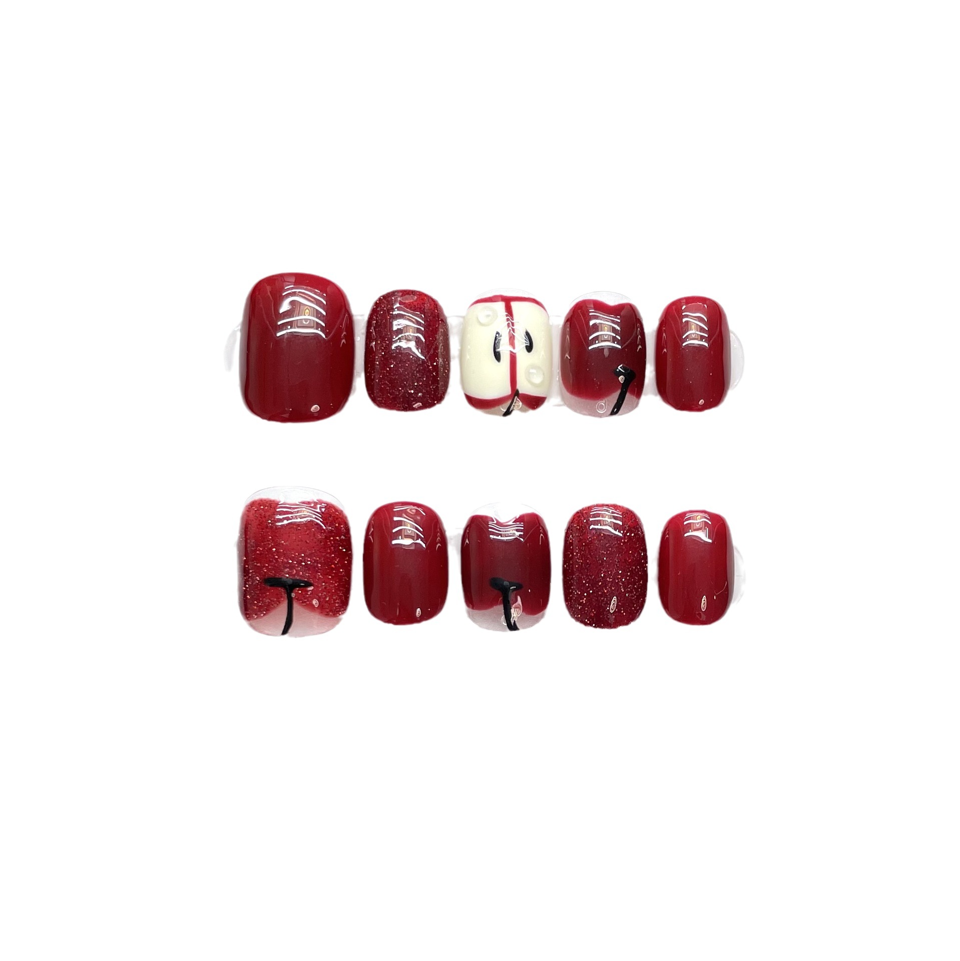10 pcs Luxury Handmade Press o - đánh giá và giá Nail Adhesive Tab