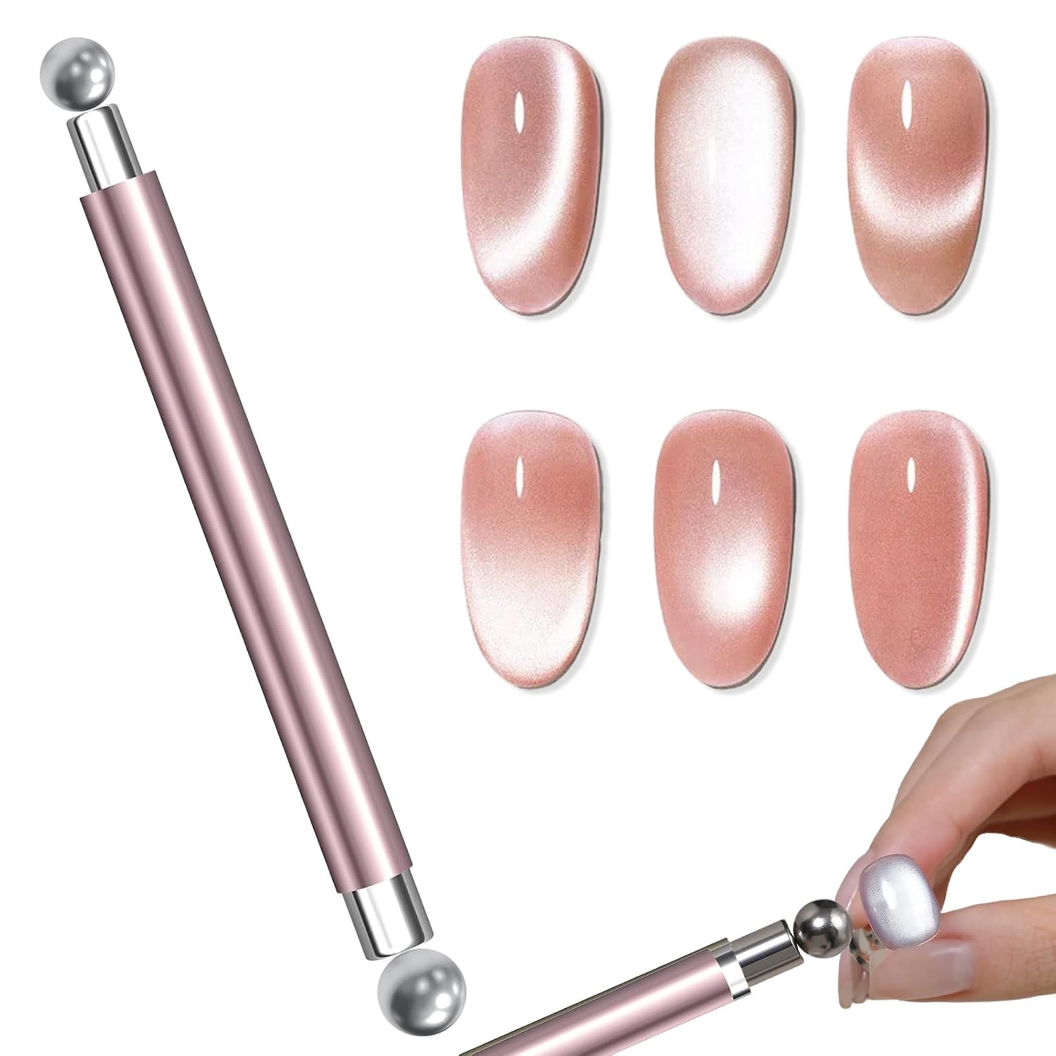 Cat Eye Magnetic Ball With Nai - đánh giá và giá Nail Gel Polish Set