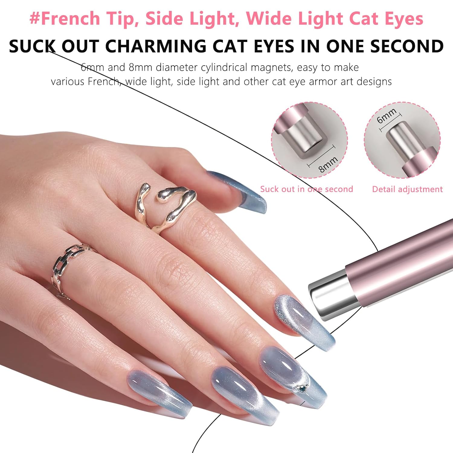 Cat Eye Magnetic Ball With Nai - đánh giá và giá Nail Gel Polish Set