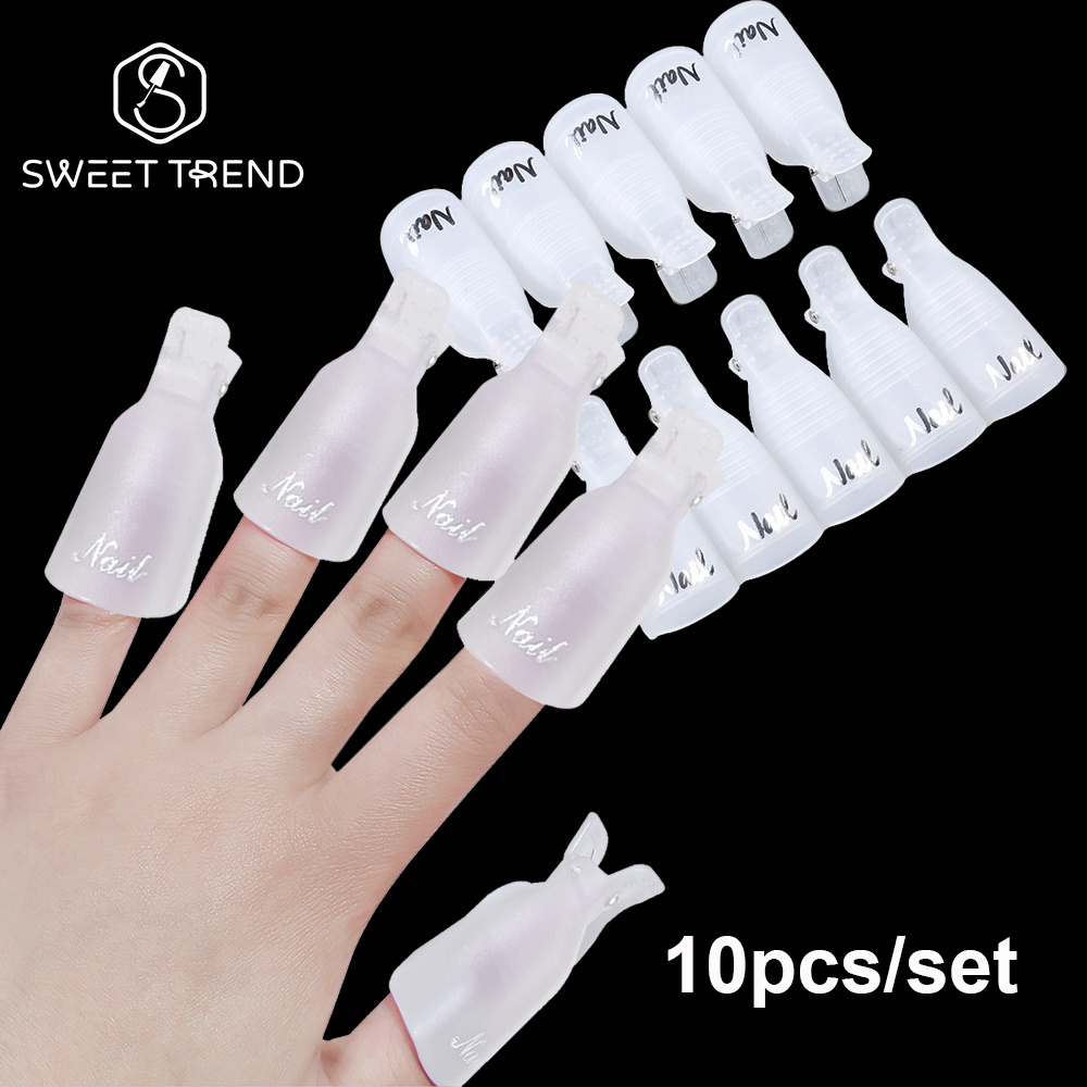 SWEET TREND-10Pcs/set Plastic  - đánh giá và giá Nail Gel Polish Set