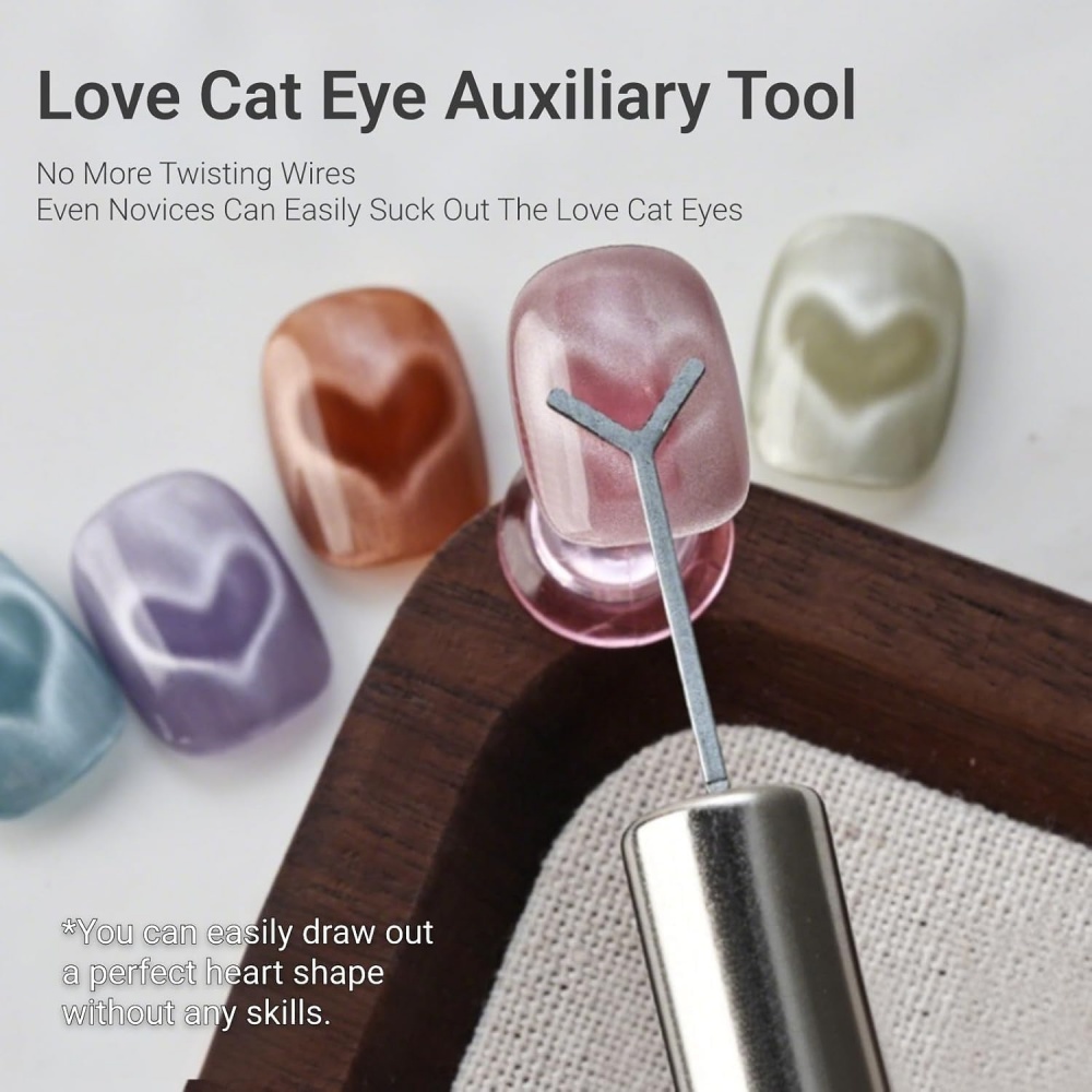 1/2/3/4pcs Y-Shaped Heart Cat  - đánh giá và giá Nail Gel Polish Set