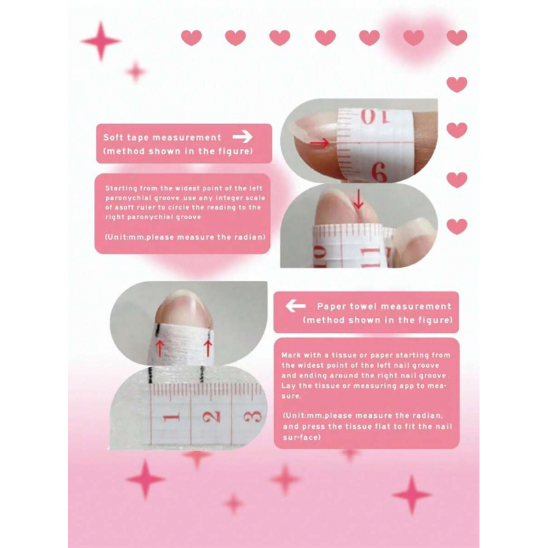 10pcs handmade pink press on n - đánh giá và giá Nail Art Oval