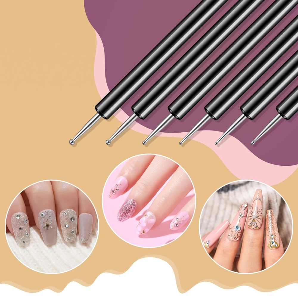 Double Ended Nail Art Dotting  - đánh giá và giá Nail Gel Polish Set