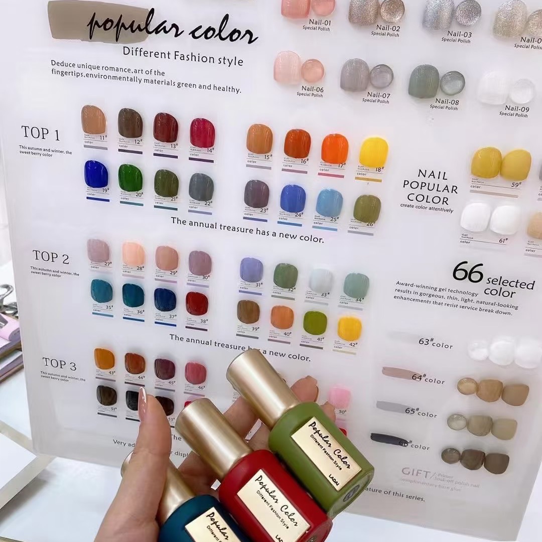 LADAI 66 Colors New Trend Whol - đánh giá và giá Nail Gel Polish Set