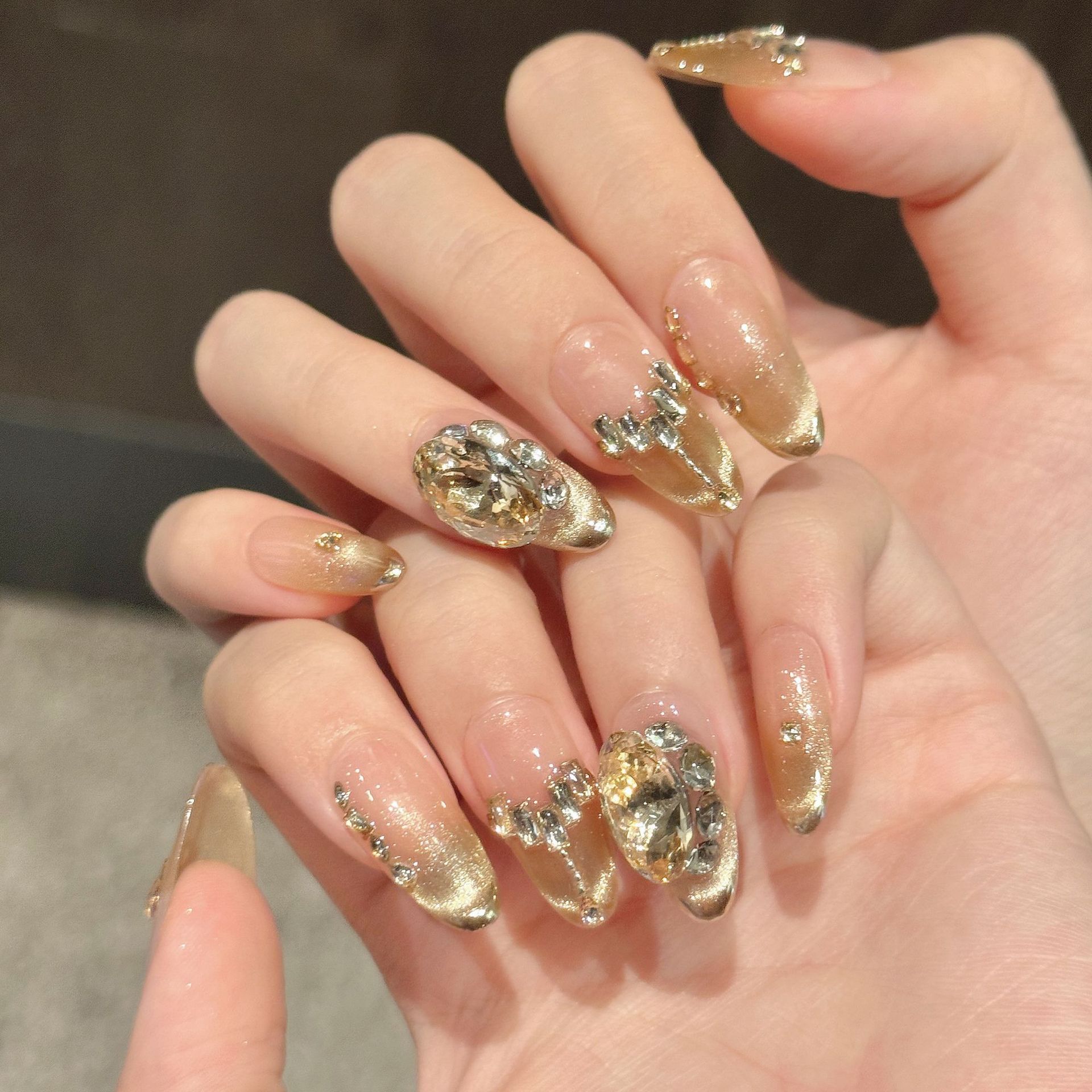 10 PCS Luxury Handmade Press o - đánh giá và giá Nail Adhesive Tab