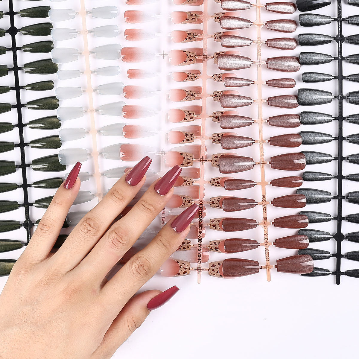 30Pcs Oval Short Pink Press on - đánh giá và giá Nail Art Oval