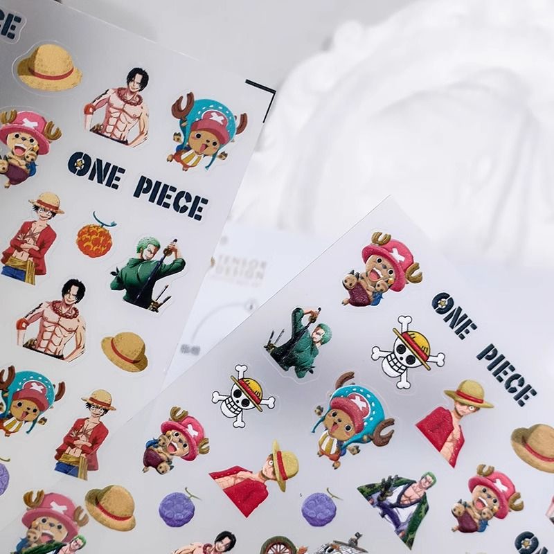 One Piece 2025 New Cartoon Cut - đánh giá và giá Nail Art Zoro One Piece