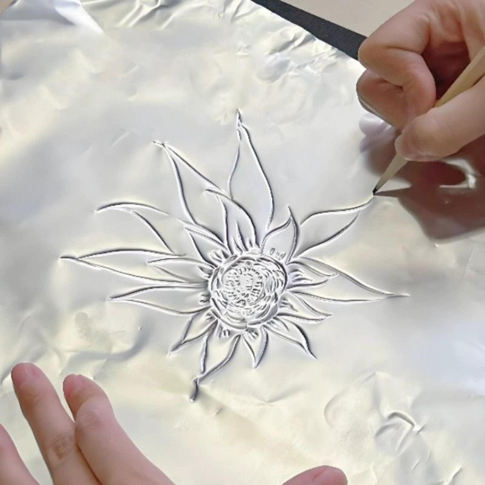 Foil Paper For Crafts 100 Piec - đánh giá và giá Nail Art Painting